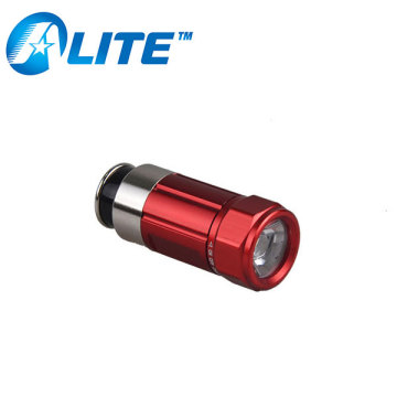 Mini Rechargeable LED Flashlight Portable Car Cigarette Lighter Torch