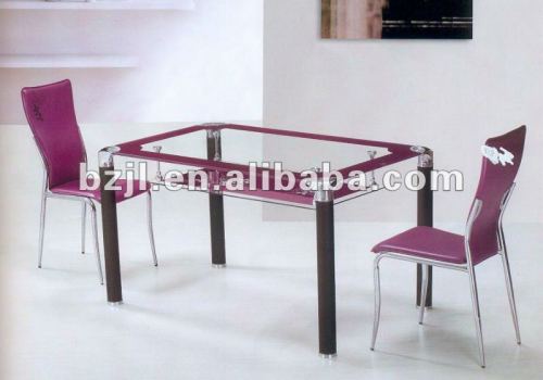 Popular Tempered Glass Kitchen Table XS1608