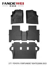 rubber car floor mats for LC200