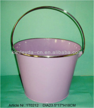 galvanzied water bucket