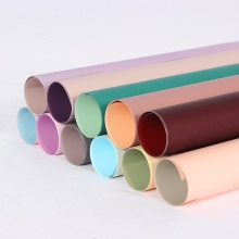 Double colors flower gift wrapping packing paper