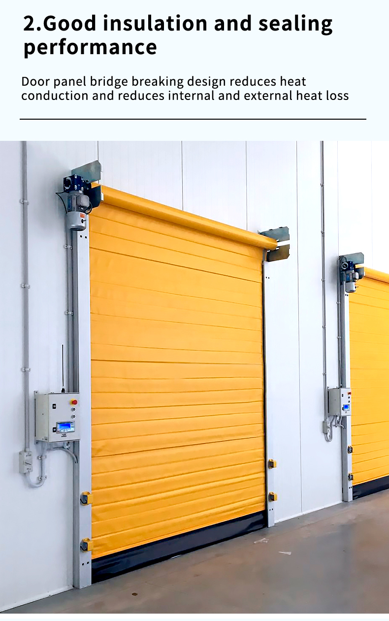 Save maintenance costs zipper door