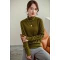 Superfine wool knit bottom sweater female western style