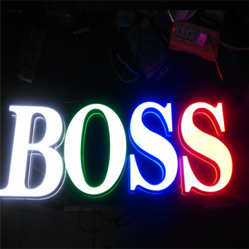 Light Up Block Acrylic Mini Letters