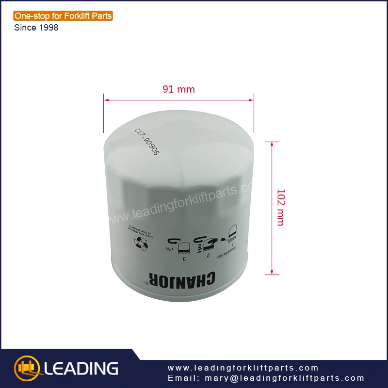 High Quality Lift Truck Oil Filter for Lonking Forklift Diesel Engine