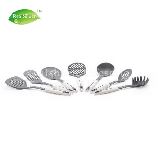 Set di utensili da cucina in nylon antiaderente da 7 pezzi