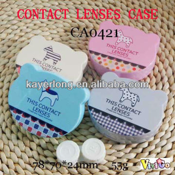cartoon animal zoon contact lens case CA0421