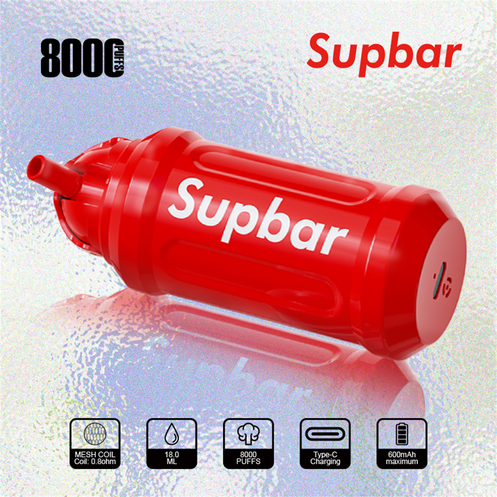 8000 одноразовый мини -горшок Supbar Supbar