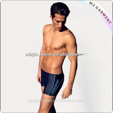Men custom printed swimming trunks