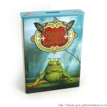 Multi-function DVD tin, money tins