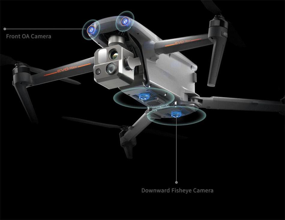 42 min Autel EVO Max 4T thermal drone No Blind Spots 8K thermal Drone with 720 degree Obstacle Avoidance