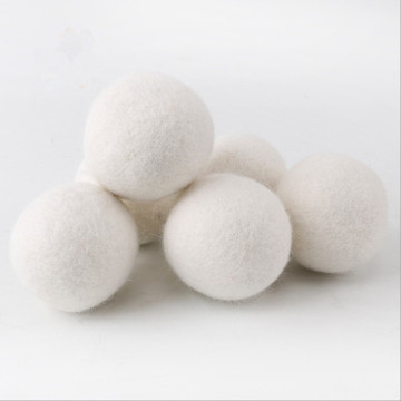 Eco-Friendly Custom Label Organic Wool Felt Drying Balls for Laundry