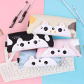 Custom cute cartoon cat PU pencil case