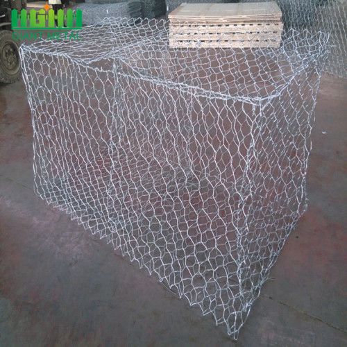 Reka Bentuk Kotak Gabion Industri Galvanized Woven untuk Dijual