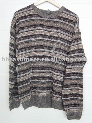 100% pure cashmere men's autumn pullover sweater