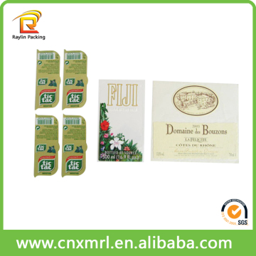 Wholesale waterproof pvc sticker label