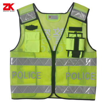 Police Mesh Disposable reflective clothes