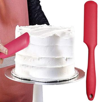 Spatule au beurre de crème de gâteau de silicone antiadhésive