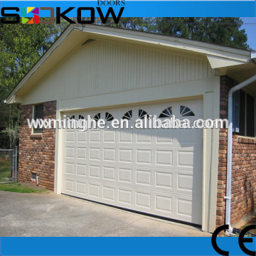 garage position white color sectional garage door