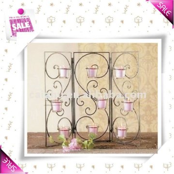 Folding Screen Candle Stand Holder