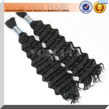 Loose cheap virgin brazilian bulk hair