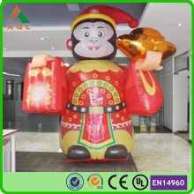2016 new inflatable advertisement the God of Wealth cartoon
