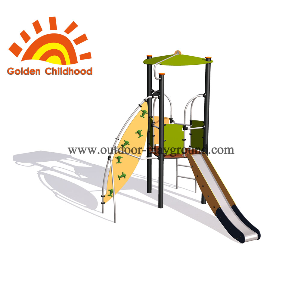 climb and slide playset climbing rope