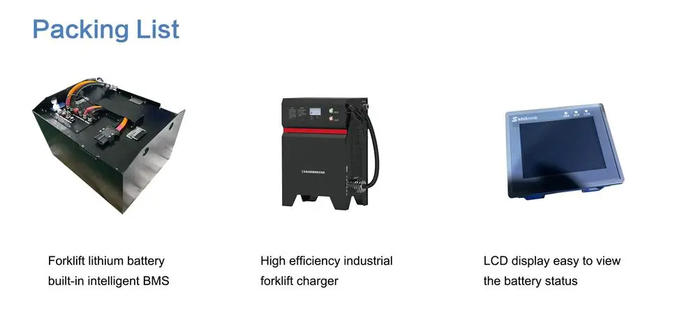 48V 300ah LiFePO4 Lithium Iron Phosphate Li-ion Electric Forklift Batteries for Electric Forklift Trucks Power Supply