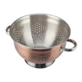 Copper Stainless Steel Colander for Fruit