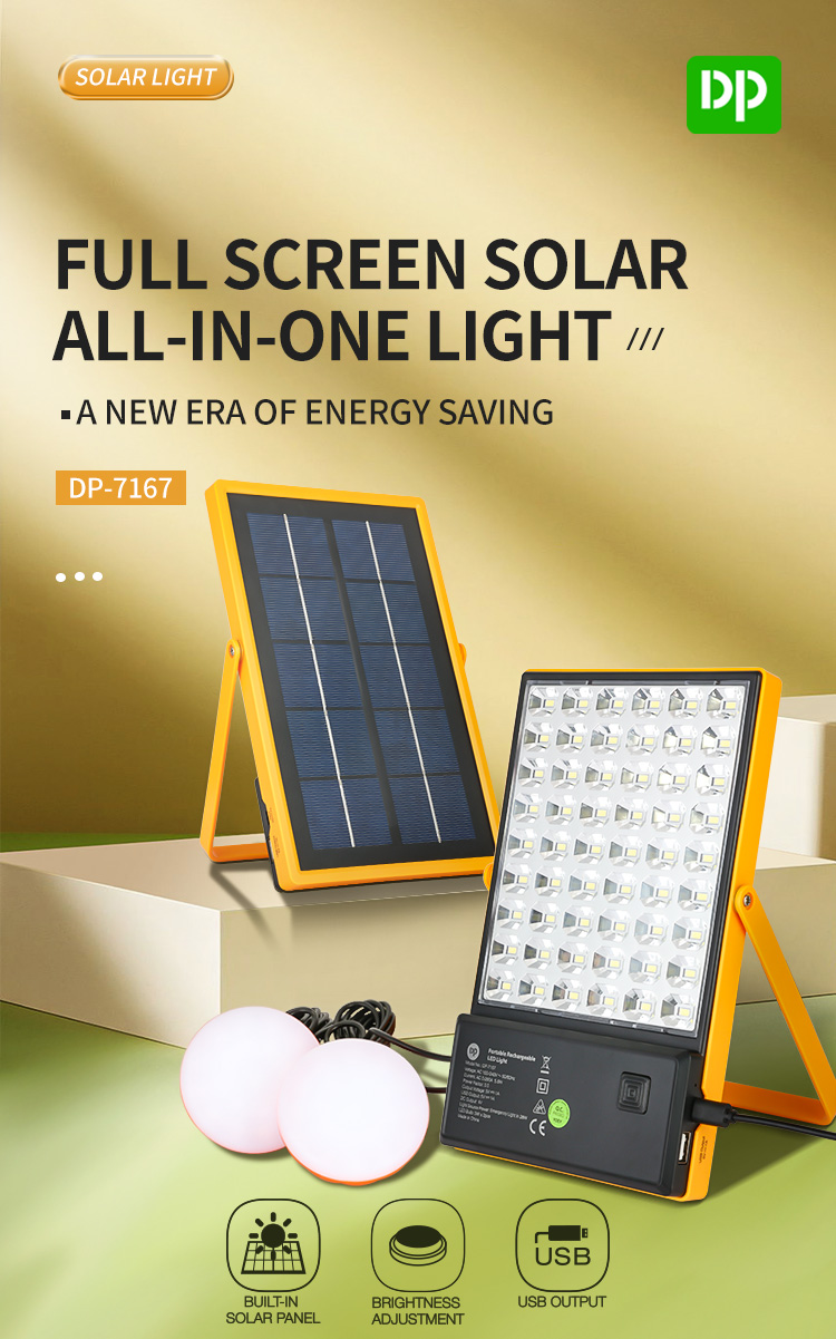 Solar Camping Lighting System Kits