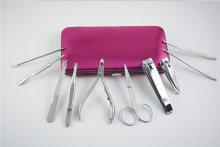Manicure tool sets large gift boxes with lids