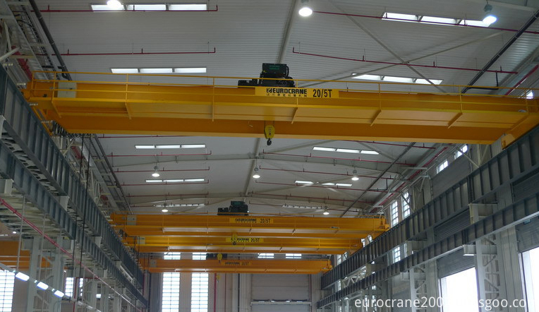 Bepergian overhead crane 20t