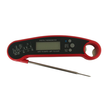 Thermomètre à viande à lire instantanée pour la cuisson, thermomètre alimentaire numérique étanche avec aimant
