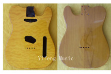 Solid Alder SELECT Flame Maple Top Tele BODY REPLACEMENT
