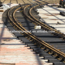 railway casted crossing turnout
