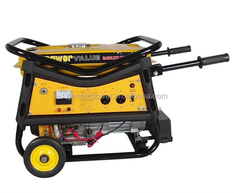 5.5HP 6.5HP gasoline generator set air cooled 7.5HP generator Power 1KW to 10KW power generator