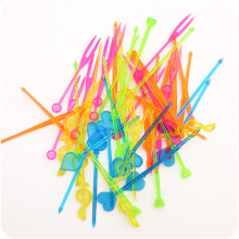 Q126 eco-friendly Colorful plastic travel tooth pick