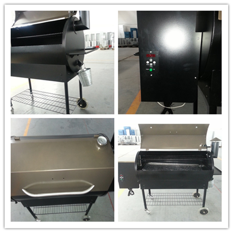 Commercial Electric Barbeque Wood Pellet Smoker Grill