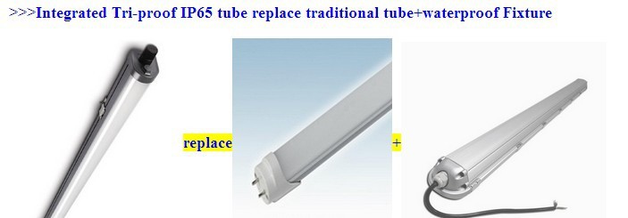 ONN-J02 IP65 Tri-proof Led Tube Light 600MM/1200MM 20W/40W