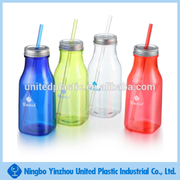 plastic milk bottle drinking jar