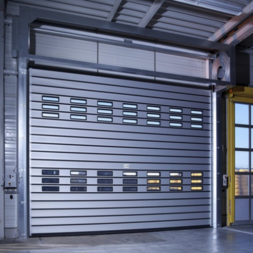 Aluminum Roller Shutter Spiral High Speed Door