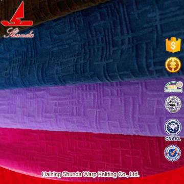 100% Polyester wholesale Royal Blue Velvet Fabric