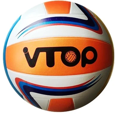 Colorful Smooth Surface Rubber Volleyball Size 5
