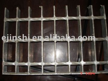 Platform steel grating