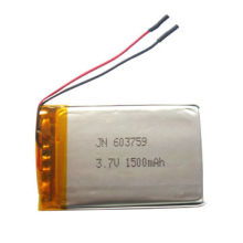 1,500mAh Lithium-ion Polymer Battery, Used for Notebook Computers and Electric Toys/Cars