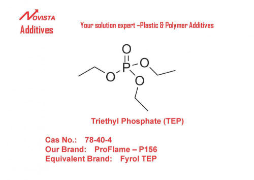Trietil fosfato TEP Llama Retardante Plasticante 78-40-0