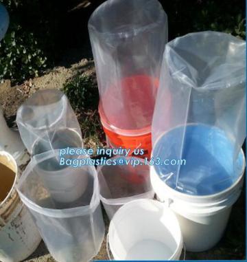 circle round bottom liner for liquid and powder, PE round bottom bag,round bottom drum liner for paint,leakproof liner bag