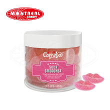 OEM sweet fruity gummy candy with juicy