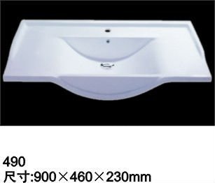 Hand washing basin, ceramic basin, bathroom cabinet sink ET-490