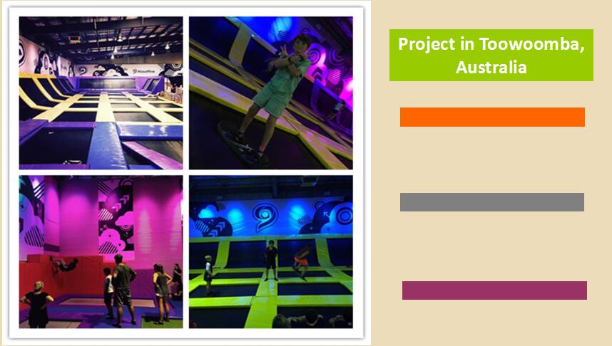 Projects of Trampoline Park Manufacturer